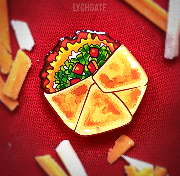 crunchwrap wall hook